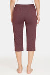 Rosaline Meadows Knit Cotton Capri (Pack of 2) - Purple Red — thumbnail 9